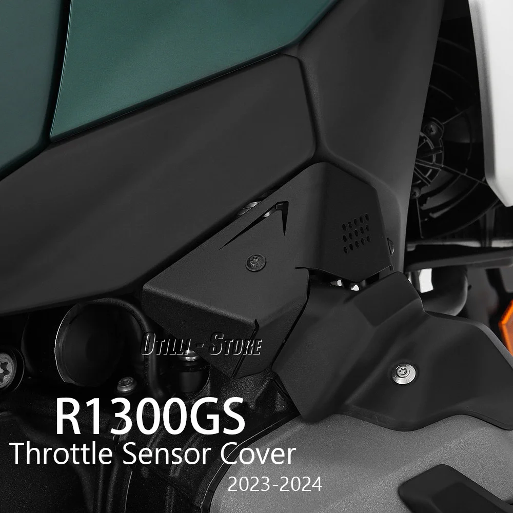 

Motorcycle Left And Right Throttle Sensor Body Protector Guard Cover Black For BMW R 1300 GS R1300GS r1300gs 2023 2024