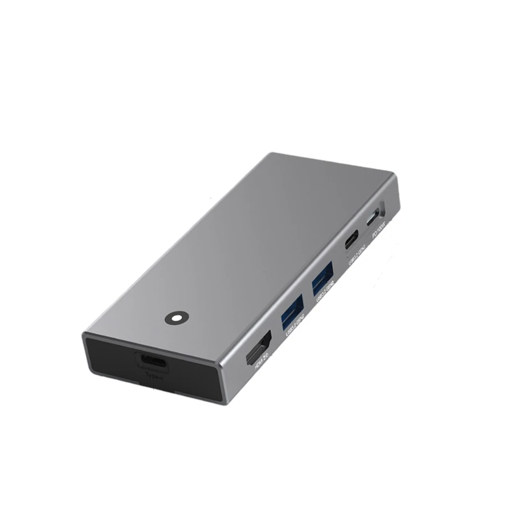 XT-XINTE USB HUB M.2 untuk NVME & NGFF Dual Protocol SSD, stasiun Dok tipe-c USB-C/kompatibel dengan 4K60HZ PD/100W