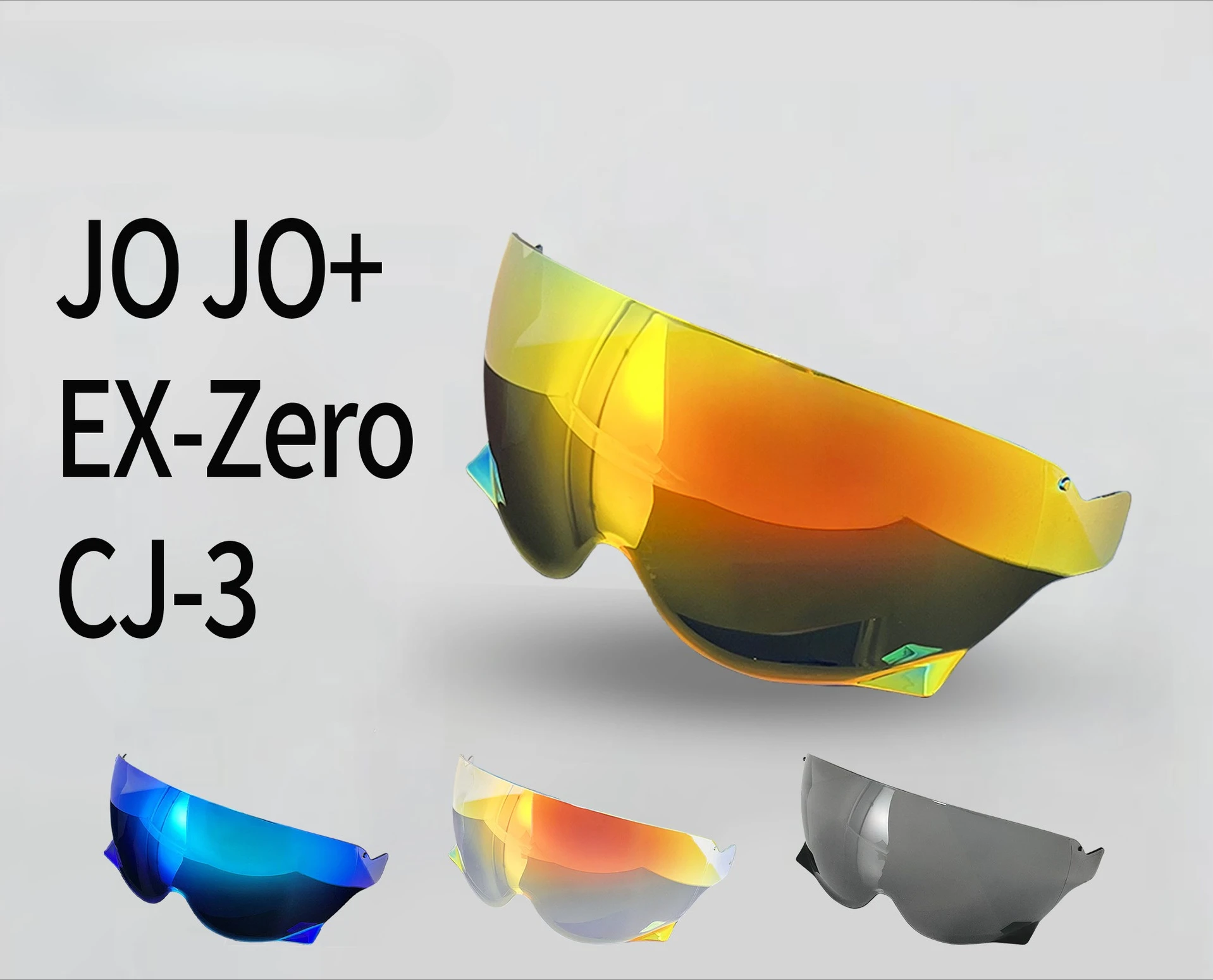Зеркало-адаптер для линз мотошлема JO EX-ZERO CJ-3, аксессуар для мотоциклетного шлема-полушлема