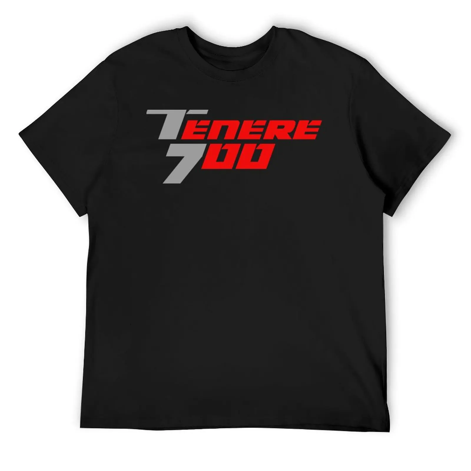 Yamaha Tenere 700 Logo Gray-Red T-Shirt T-Shirt