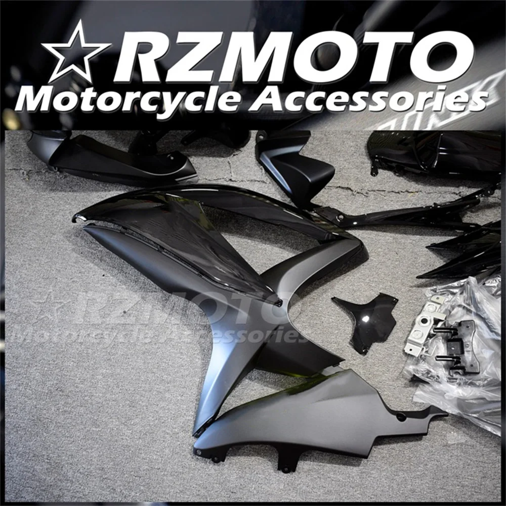 New ABS Motorcycle Fairings Kit For Suzuki GSXR600 GSXR750 08 09 10 K8 GSXR 600 750 2008 2009 2010 Bodywork Set Black