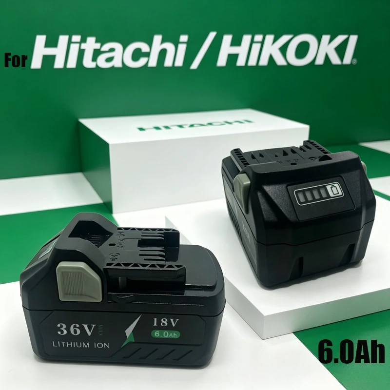 

For Hitachi/HiKOKI 36V Power Tools Li-ion Battery 6000mAh For BSL1830 BSL1850 BSL1860 BCL1815 EBM1830 BSL1840 330139 DS18DBL