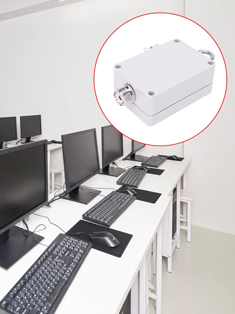 Balun 49:1 para Onda Corta, 100W, Antena HAM HF de Cuatro Bandas 5-35MHz, Antena de Media Onda Alimentada en el Extremo (EFHW) para Onda Corta HF