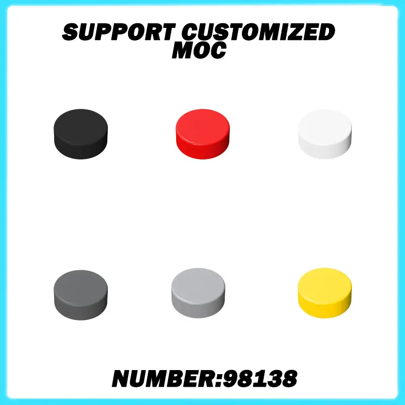 

98138 35380 35381 MOC Parts Tile Round 1 x 1 for Building Blocks DIY Compatible Assembles Educational Tech Parts Toy