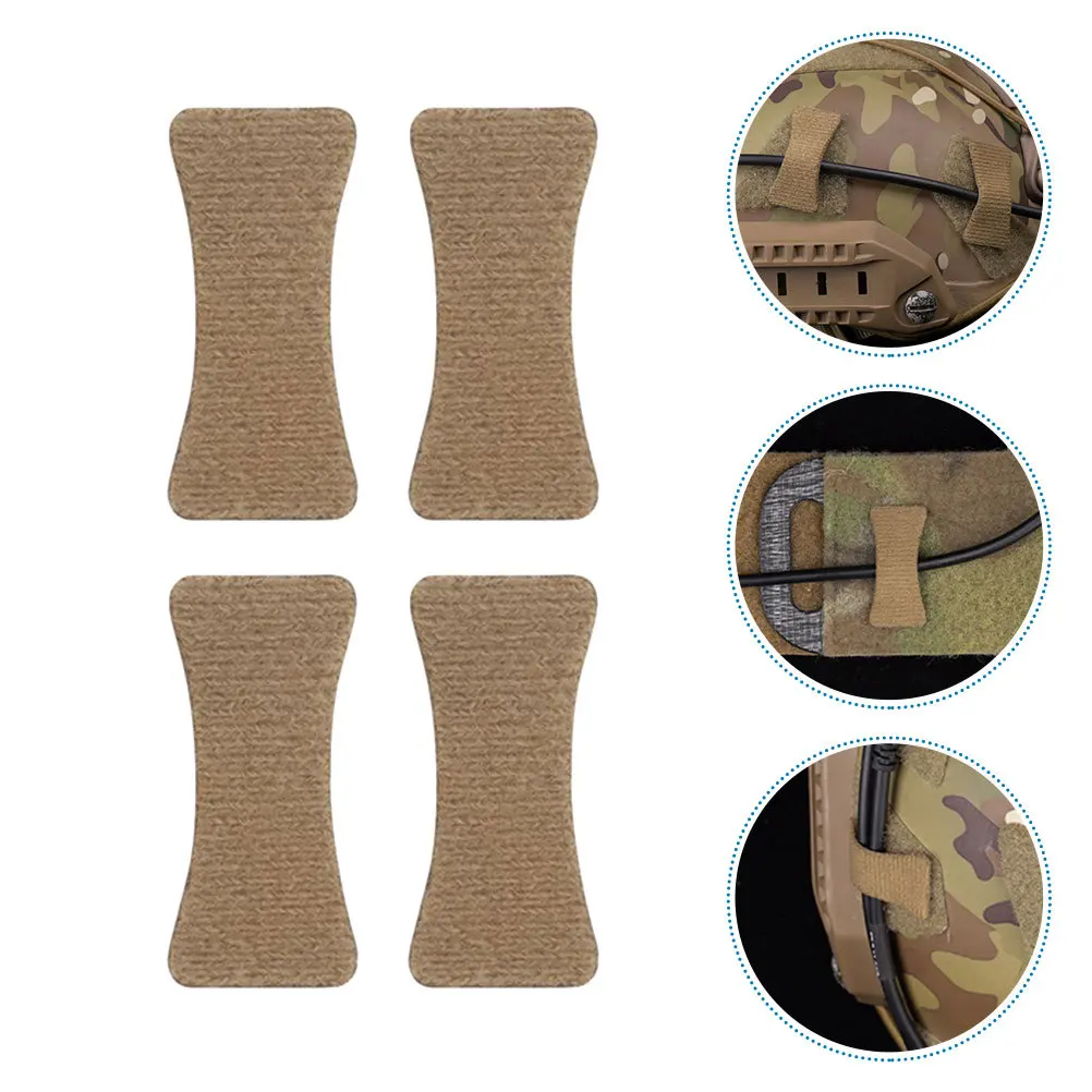 8 قطع من ملصقات إدارة الكابلات شديدة التحمل لتنظيم الأسلاك وأشرطة سلك قابلة لإعادة الاستخدام مناسبة للخارج #2