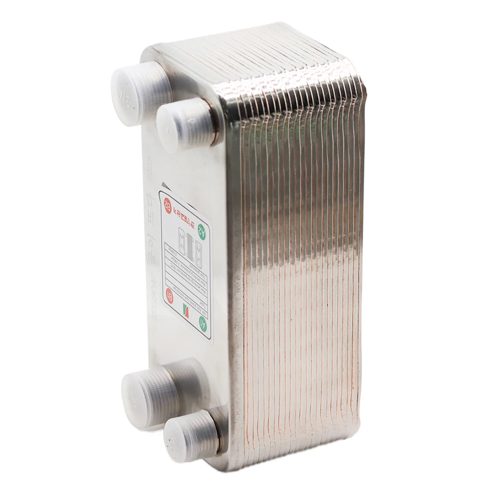 24 Plate heat exchanger, superheated radiator, instant floor heating heat exchanger, stainless steel