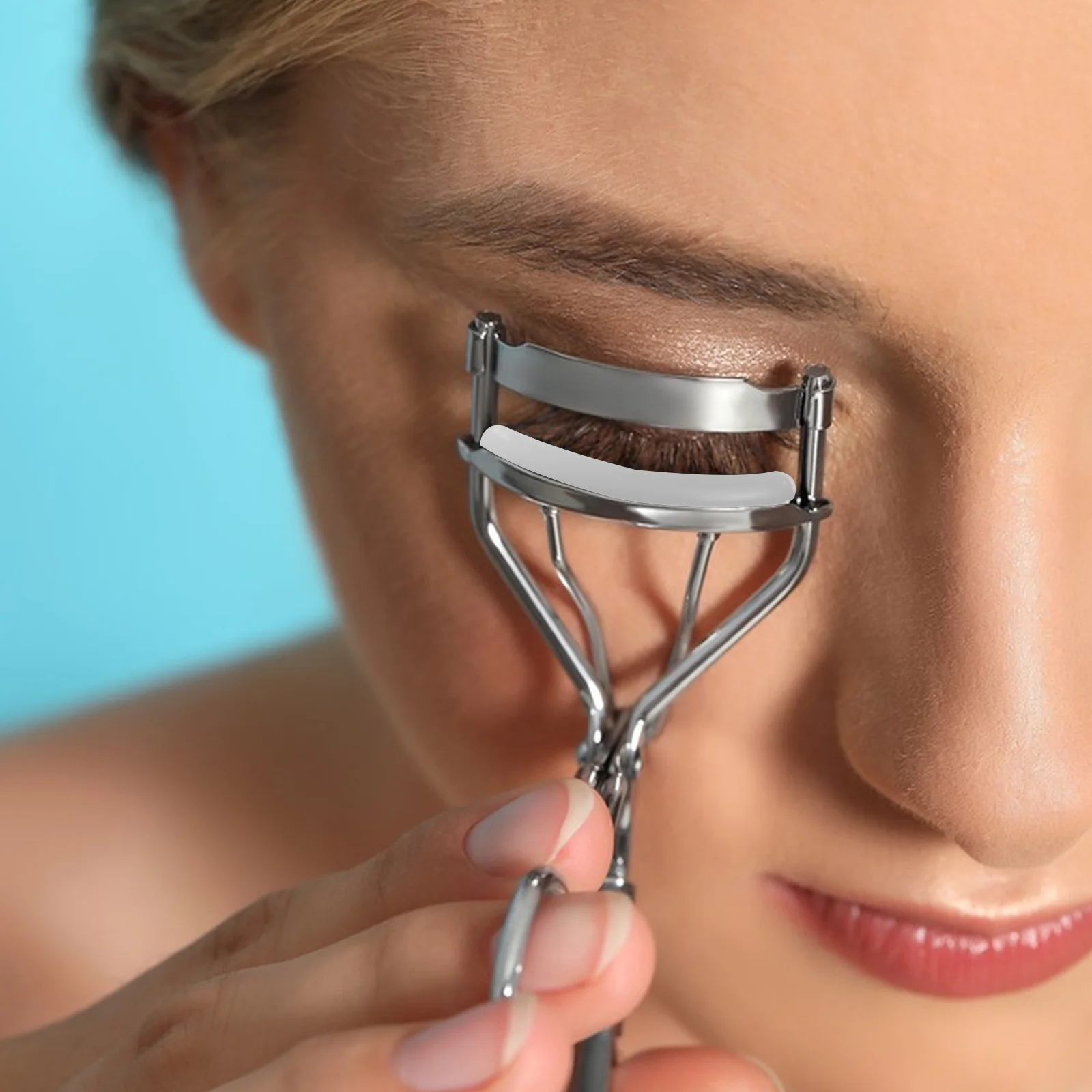 200 Stück Wimpernzange, Nachfüllungen, weiche Gummipads, universeller Ersatz für Wimpernzange, sanftes, rutschfestes, elastisches Design, langlebig