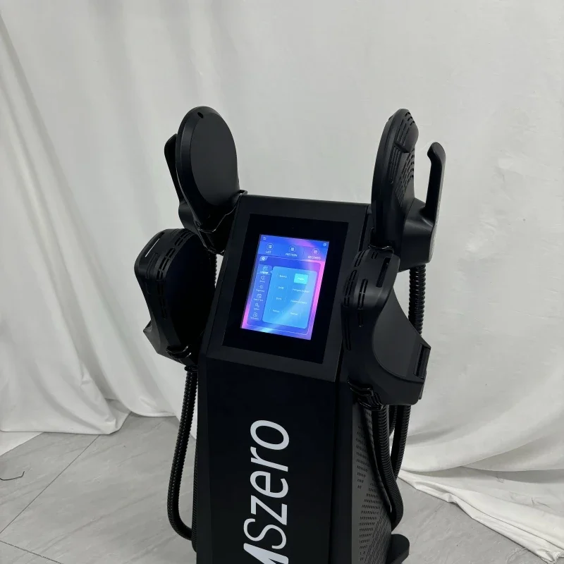 Fast fat burning and easy shaping.with 4Handles RF Pelvic Stimulation Pads OptionalEMSzero neo EMS BodySculpting MuscleStimulate