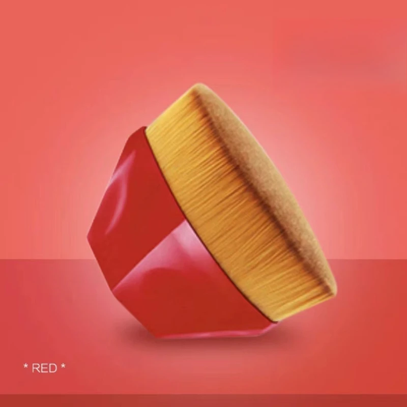 Neue Magie Make-Up Pinsel Flüssige Foundation BB Creme Keine Spur Weiche Hohe Dichte Faser Haar Leicht zu Tragen Mädchen Schönheit Werkzeuge 1PCS