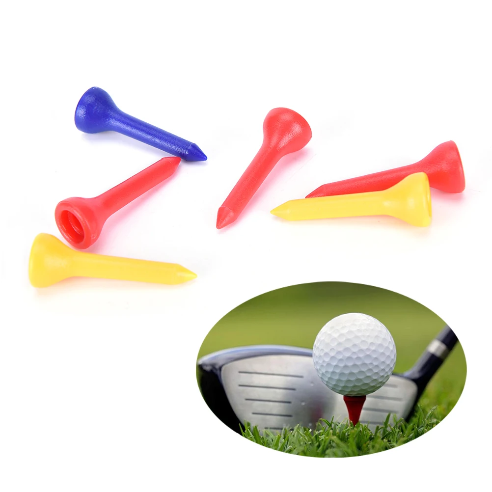 100PCS 36mm Pride Professional Tee Evolution Plastic Performance Golf Tees