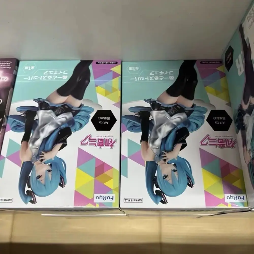 in-stock-furyu-original-genuine-piapro-characters-hatsune-miku-kuroboshi-kouhaku-14cm-noodle-stopper-figure-collection-model-toy