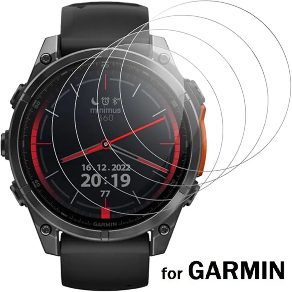 1-5Pcs Soft Hydrogel Protective Film For Garmin Forerunner 965 955 265S 255 245 Anti-scratch Screen Protector for Instinct 2 3 E