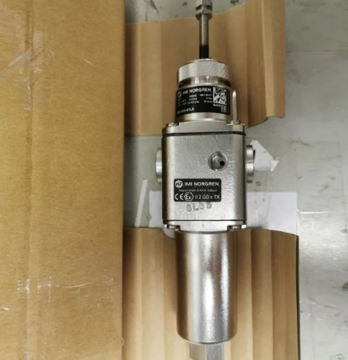 مرشح/منظم التدفق العالي (الفولاذ المقاوم للصدأ) NORGREN B38P-444-M1MA صمام تنظيم ضغط الفلتر