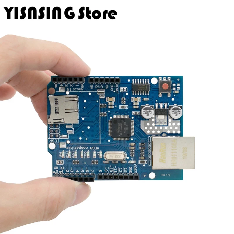 W5100 Ethernet Shield UNO Shield Entwicklungsboard