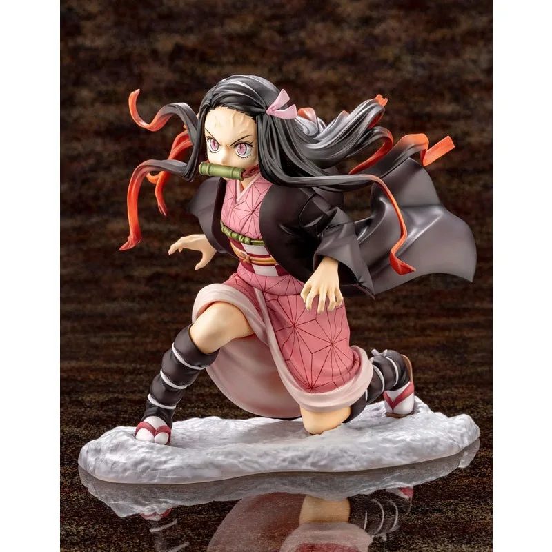 20cm Demon Slayer Kamado Nezuko Anime Figure Model Doll Toys Action Figures room Ornament Statue Figurine Collection kids Gifts