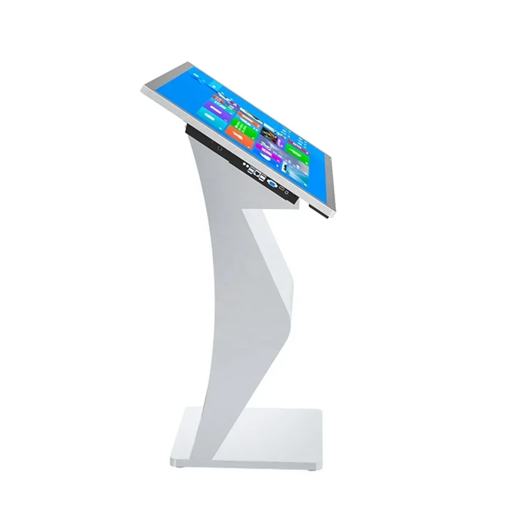 

2025 Horizontal All in One Stand Touch Screen Self Service Kiosk 10-point Android System Win System 32" LED Screen 1920 *1080