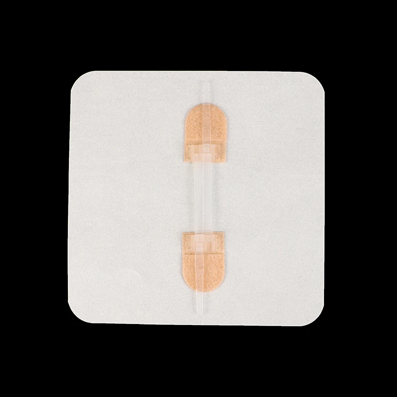 Patch de fermeture de plaie à fermeture éclair, crêpe à suture rapide, patch hémostatique portable extérieur, outil de premiers soins, 1 pièce