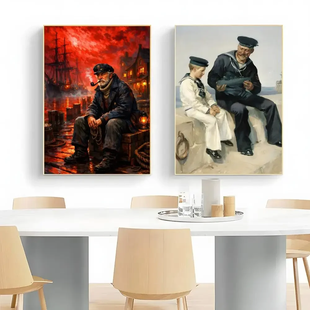 The Sailor Poster Wall Art Print Decorative Mural Home Decor Gift Unframed