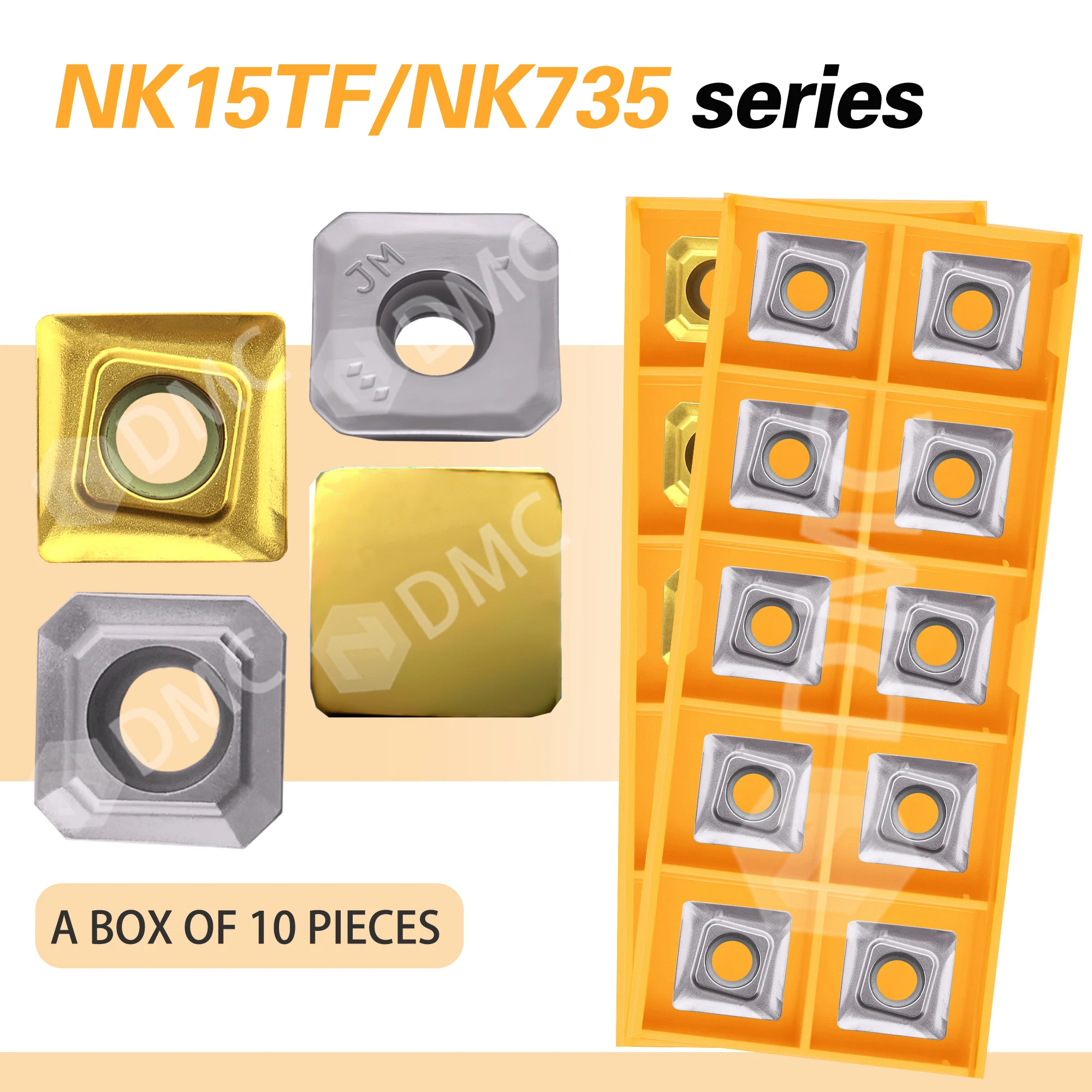 SOMT12T308 SEKT1204AFTN SEMT13T3 SPKN1203 NK15TF NK735 Lathe Cutter Milling Blades Numerical Control Cutting Tools Material Part