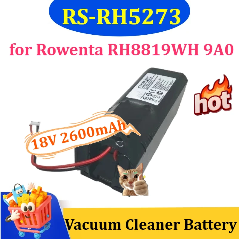 

Литиевая батарея 18В 2600мАч RS-RH5273 для пылесоса Rowenta RH8819WH 9A0
