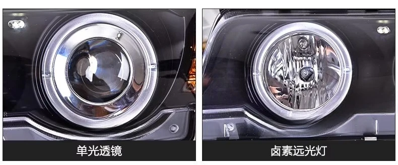 

Full Light Emitting Diode Automotive Headlights 1995 2002 E38 7 Series 728 730 Headlights Upgraded to New Modified Style