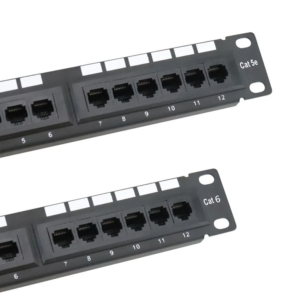 

1 шт. 12-портовая настенная патч-панель с несколькими точками подключения для организации управления сетями