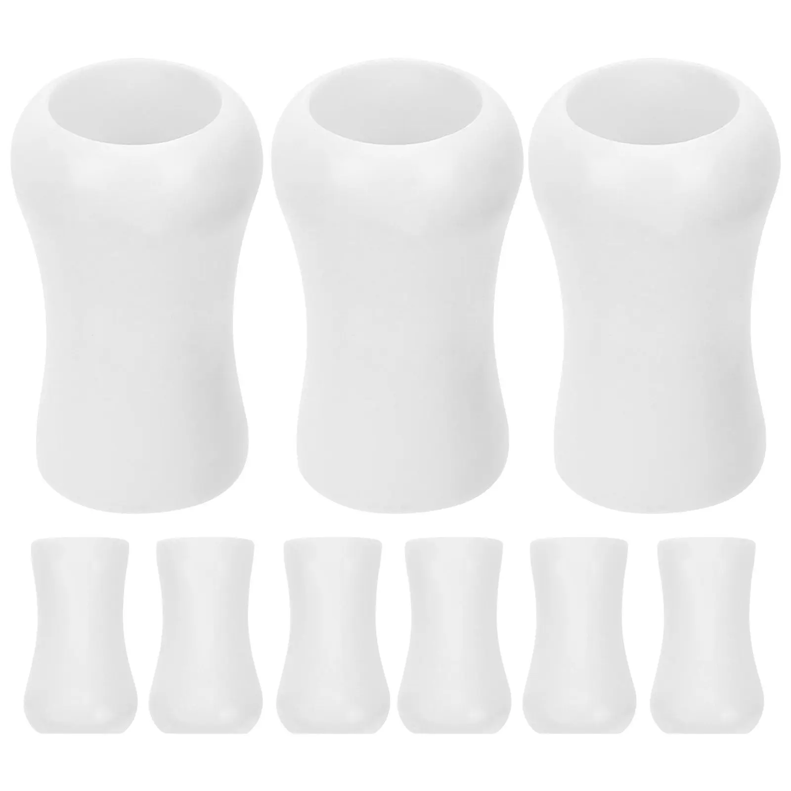 

16 шт. наконечников для шнуров жалюзи, гладкие на ощупь, для самостоятельной установки, для штор в гостиной и спальне, ручки для шнуров жалюзи