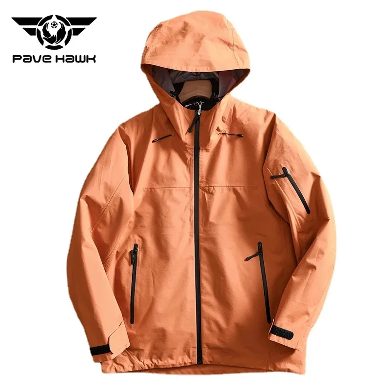 Outdoor Three in One Waterproof Charge Jacket Men High-quality Full Pressure Adhesive Warm Cotton Jackets Hiking Camping Coat