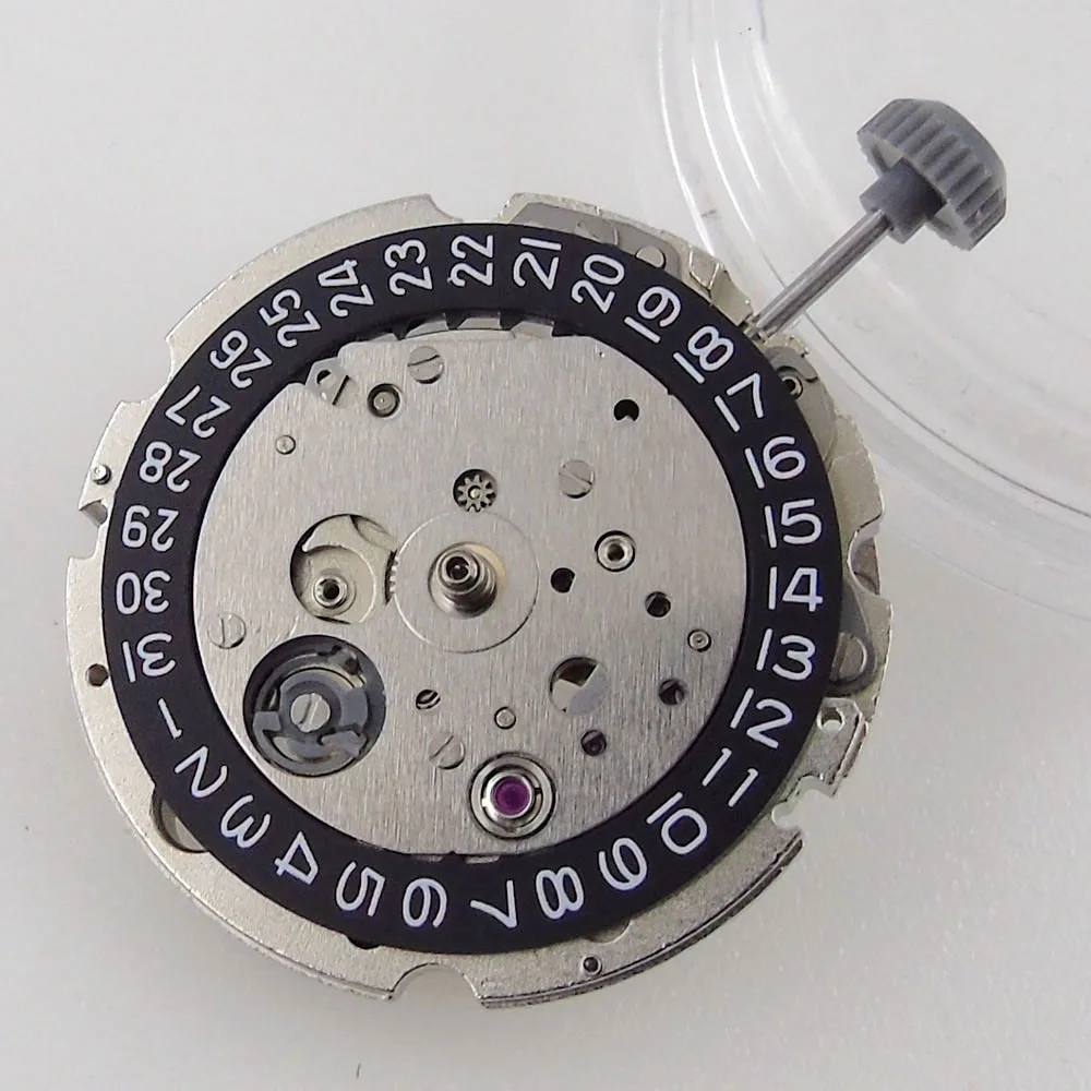 High Accurcy Miyota8215 Automatic Movement for Mechanical Watch Self-wind Hacking Seconds Black Date Wheel Watch Replacements image 3