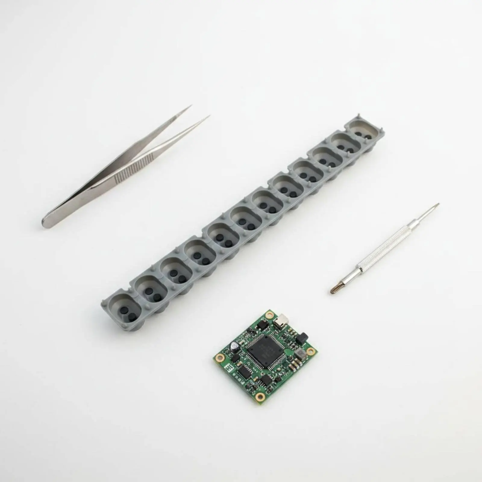 7-Key Conductive Rubber Strip Replacement Part Keyboard Contact Membrane Musical Instrument Accessory Robust Silicone