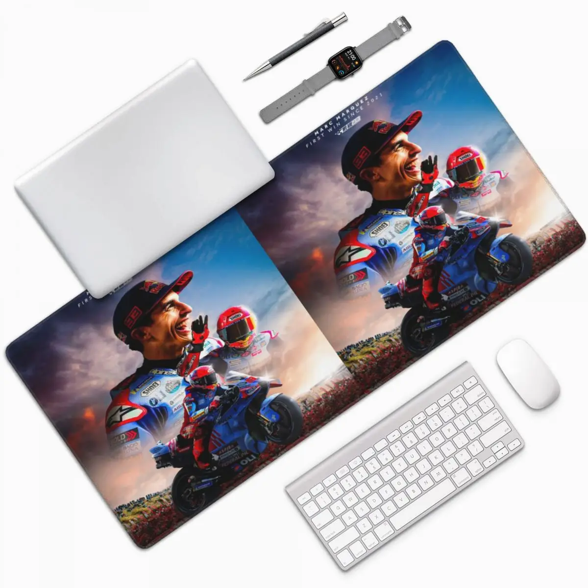 

Motorcycle Marc Marqueze 93 Large Mouse Pad Computer Keyboard Mouse Mat Gamer PC Laptop Desk Mat Office Accessories Table Mats