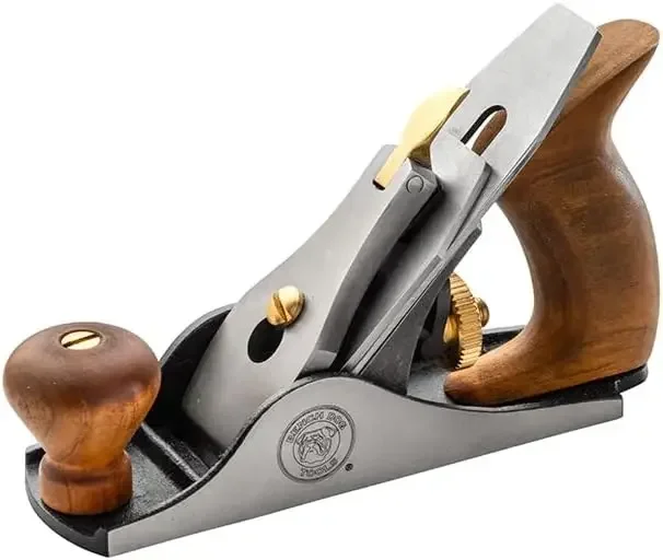 

No. 1 Smoothing Plane – Durable Cast Iron Build Block Plane – Compact Wood Planer Hand Tool for Detail Trimming – Ideal Surface