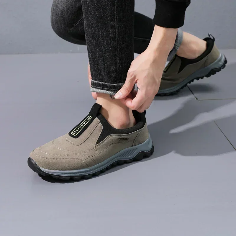 YRZL Herren Outdoor Camping, leichtes Laufen, Joggen, Freizeit Bergsteigen, Herrenschuhe, rutschfeste Wanderschuhe Mann – Detail 22
