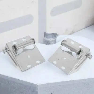 2Pcs Garage Door Bracket Iron Lifting Brackets for Residential Segmented Door Smooth Operation Replacement Parts Accessories
