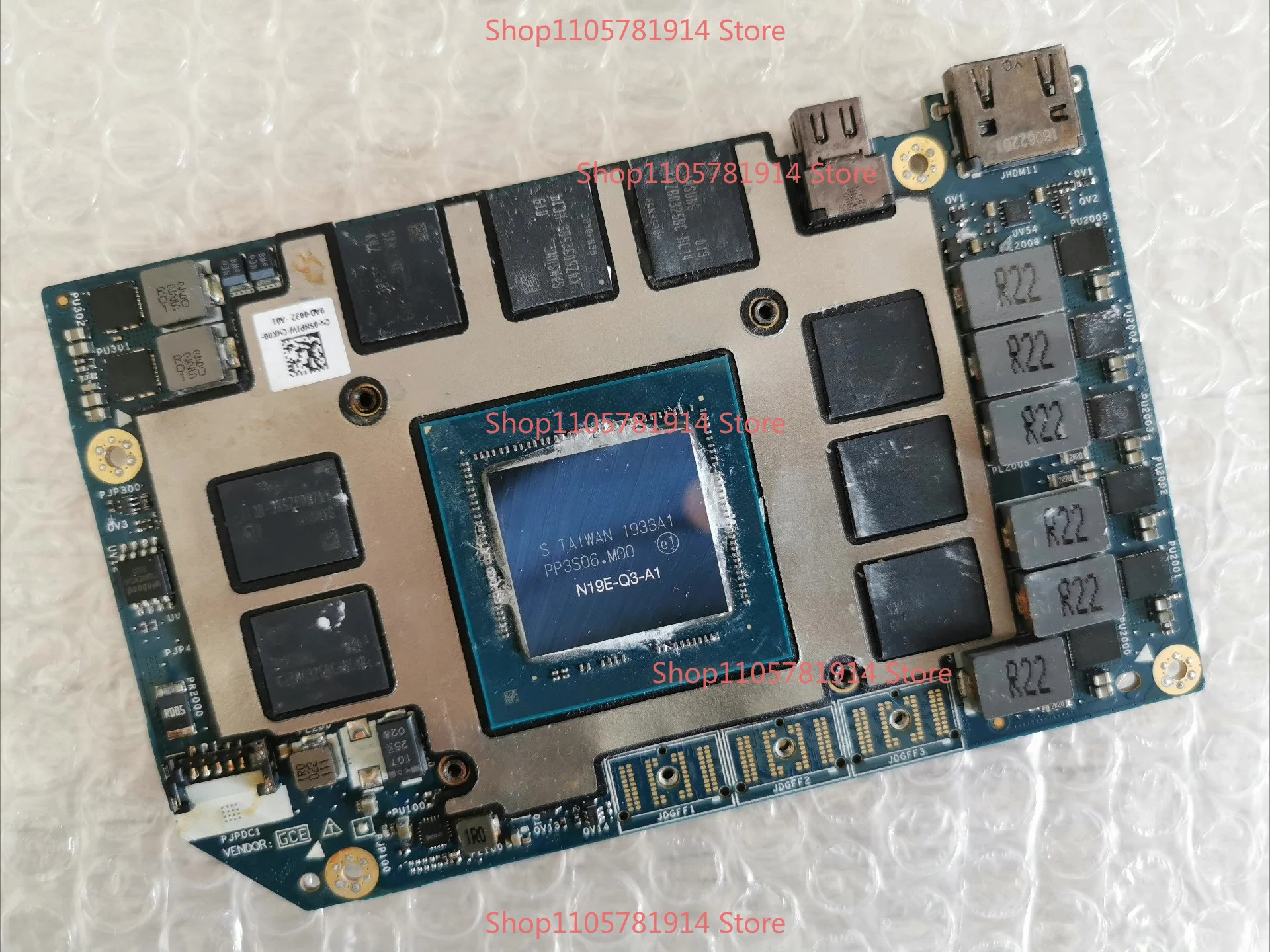 For Original Dell Precision Workstation 7740 M7740 Graphics RTX4000 8GB N19E-Q3-A1 LS-H282P 05HPJW
