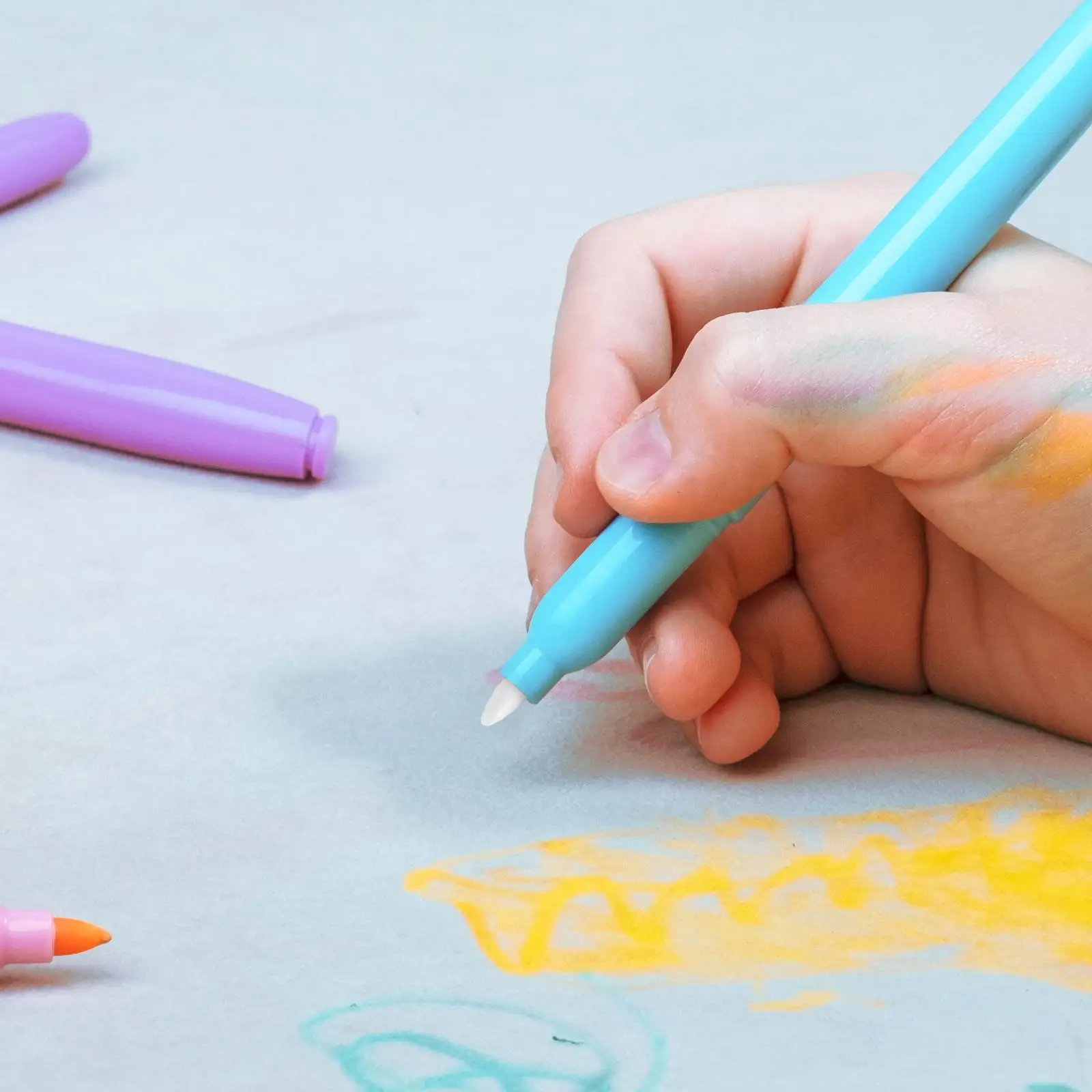 50Pcs Acrylic Marker Replaceable Pen Nib for Acrylic Pens Portable Marking Refill  Paint Marker Painting Pen Nips Student Supply