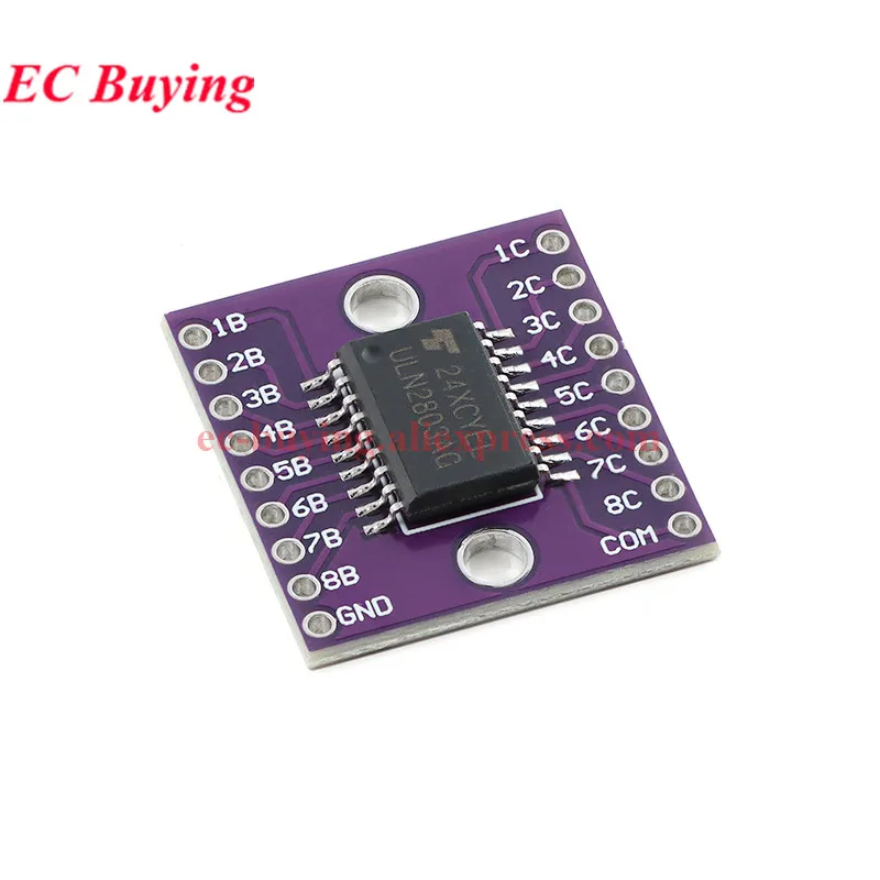 10Pcs/1pc ULN2803A DARLINGTON Transistor Arrays Driver Module High Withstand Voltage And High Current CJMCU-2803 ULN2803