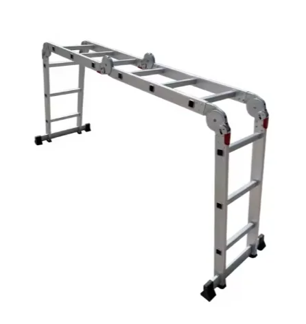 Multi-in-one Aluminum Folding Ladder-Heavy Duty, Lightweight, Multi-Position for Scaffold, Extension, Step Ladder