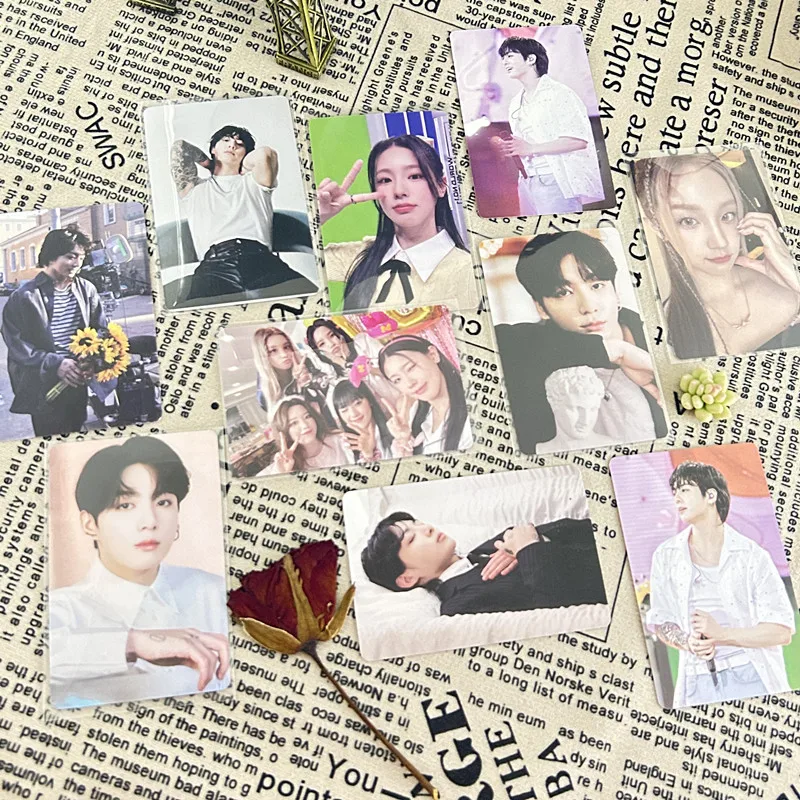 50 Stück Korea-Kartenhüllen HD Clear Kpop Idol Card Schutzhülle Photcards Protector Photo Case Box für Popcorn-Kartenhalter – Detail 18