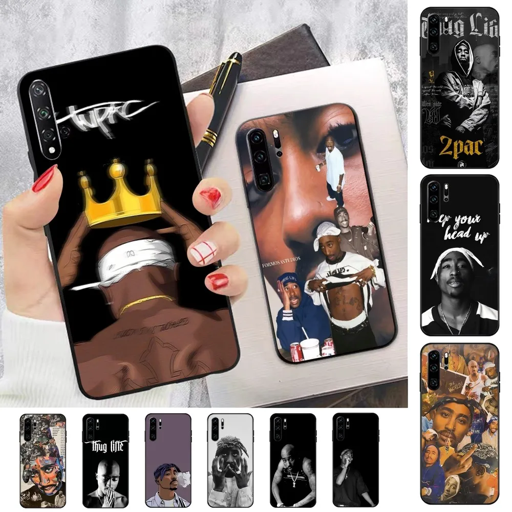 2-2Pac Phone Case For Huawei P 8 9 10 20 30 40 50 Pro Lite Psmart Honor 10 lite 70 Mate 20lite