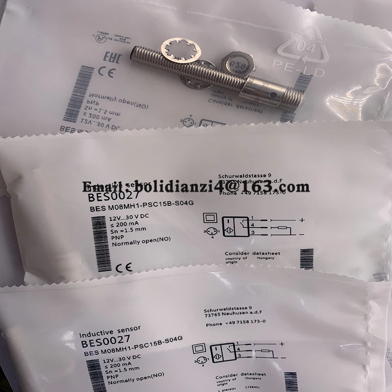 Sensor original BES0027 BES M08MH1-PSC15B-S04G BES01PC BES M08EH-NSC15B-S04G BES M08EH1-PSC60F-S49G