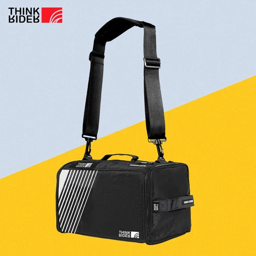 Imagen 1 del producto ThinkRider Race Day-bolsa de lluvia esencial para ciclismo, bolso para casco de bicicleta y zapatos de bicicleta, bolsa de bolos, bolsa de gimnasio