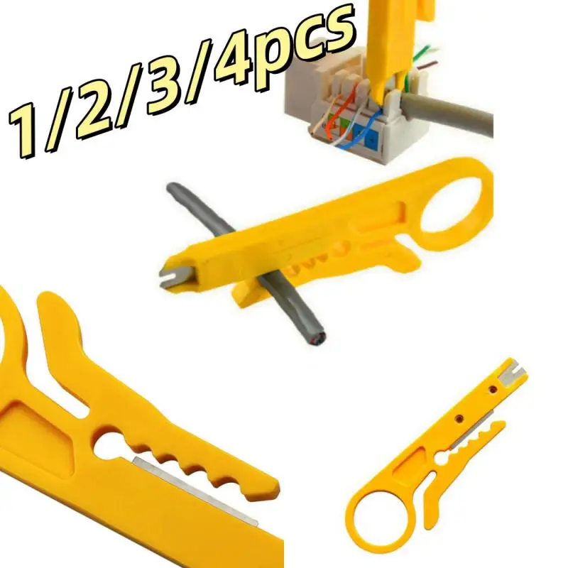 Wire Stripper Knife Crimper Pliers Crimping Tool Cable Stripping Wire Cutter Multi Tools Cut Line Multifunctional Hand Tools