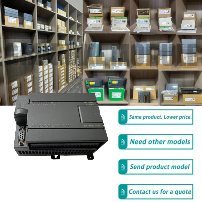 Новый оригинальный модуль ПЛК 6ES7214-1AD23-0XB0 6ES7 214-1AD23-0XB0