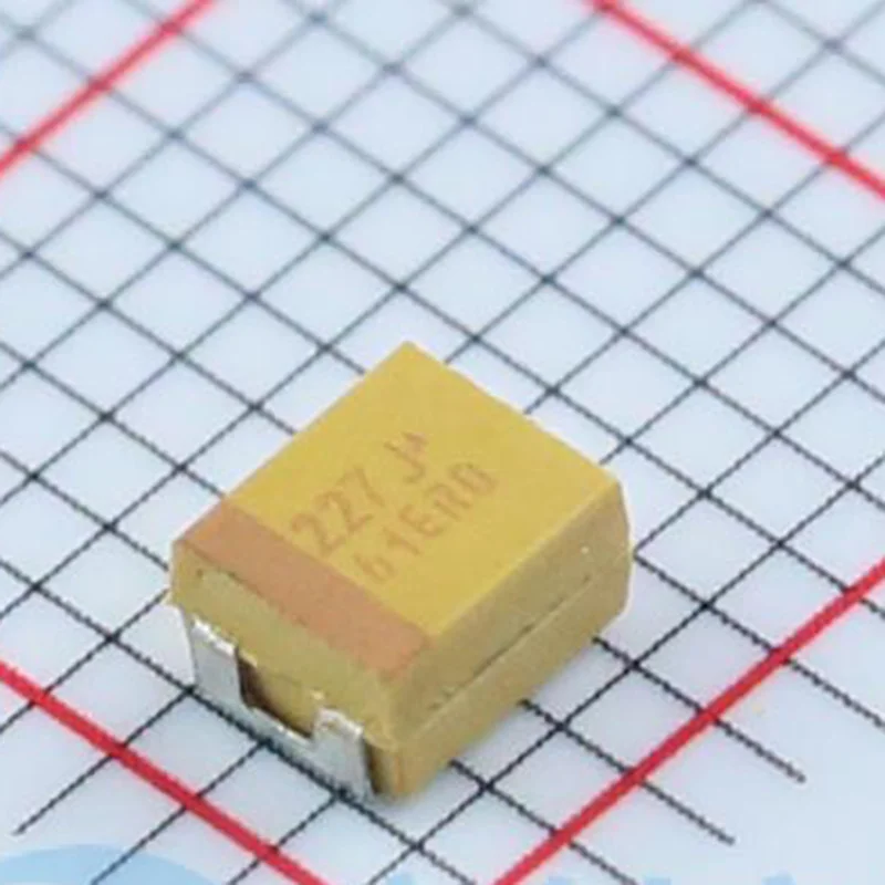

TLJB227M006R0500,220uF ± 20% 6,3 V, 100 mΩ @ kHz,20 шт.