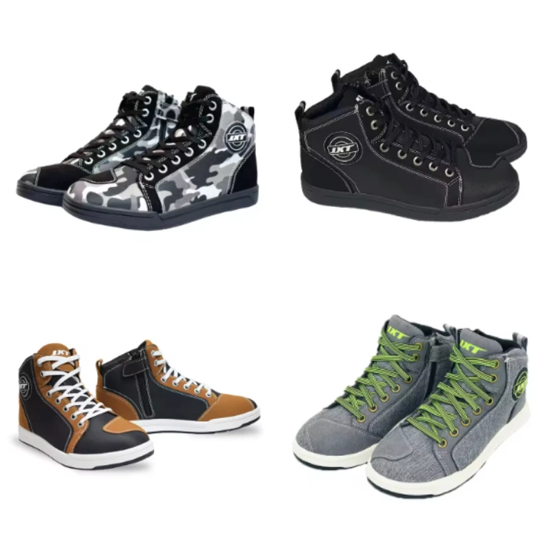 

JXT мотоциклетная обувь для верховой езды, мужские и женские повседневные полусапожки, устойчивые к падениям дышащие ботинки для верховой езды, защитные аксессуары