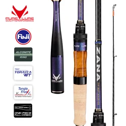 PURELURE ZANA Soft Baits Rod High Carbon Universal Long Casting Rod Spinning Casting Fast Action Bass Rod Fuji Alconite Ring
