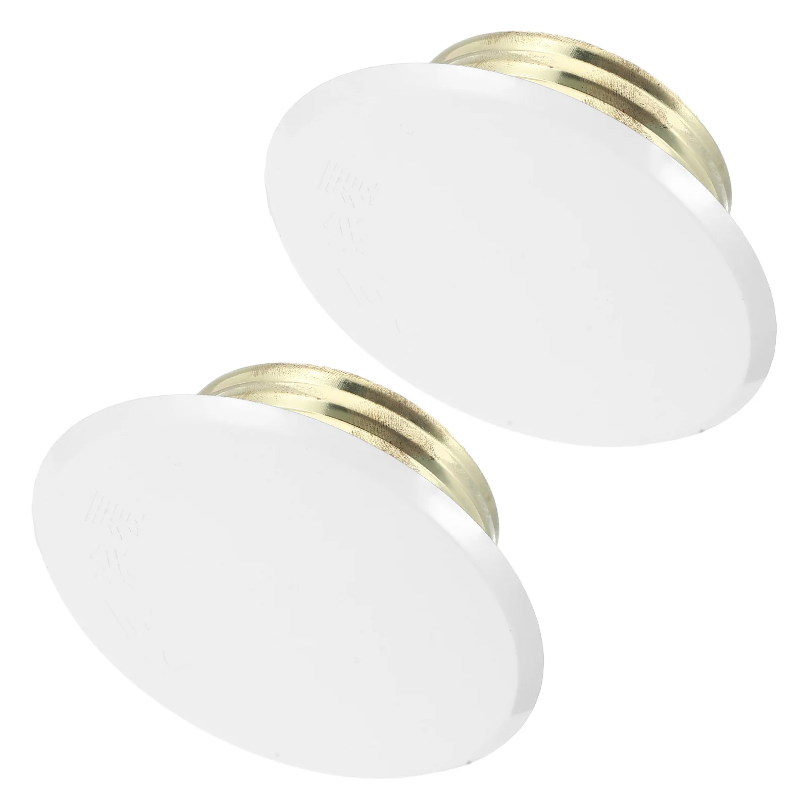 

2pcs Fire Covers White Concealed Sprinkler Head Protector For Ceiling Plate Cover Fire Sprinkler System Hole Plug