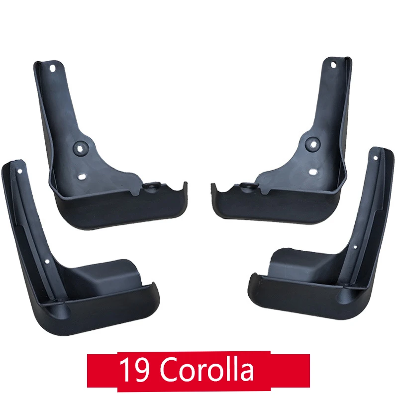 For Toyota Corolla 2007-2023 Car Front Rear Fenders Mud Flaps Wheel Anti-mud Board Splash Guards Flap Mudguards Exterior Parts