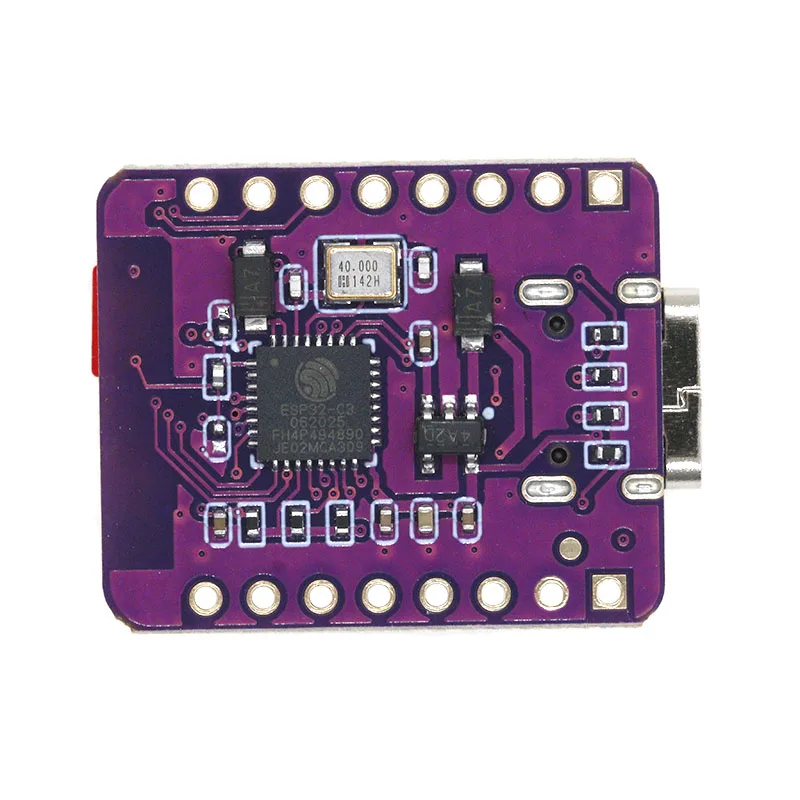 ESP32-C3 0.42-Inci OLED Papan Pengembangan Tampilan Cahaya Putih WiFi Bluetooth Antena Keramik Kompatibel Tipe-c ESP32 UNTUK Arduino